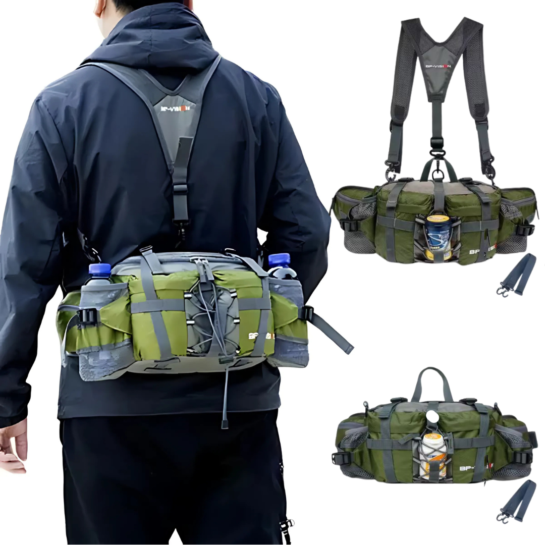 Nomad™ AdventureBag: Multifunctionele Buiten Avontuur Uitrusting Tas