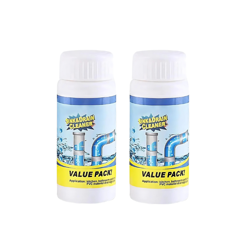 CleanPro™ PipeCleaner – Krachtige Gootsteen- & Afvoerreiniger Poeder