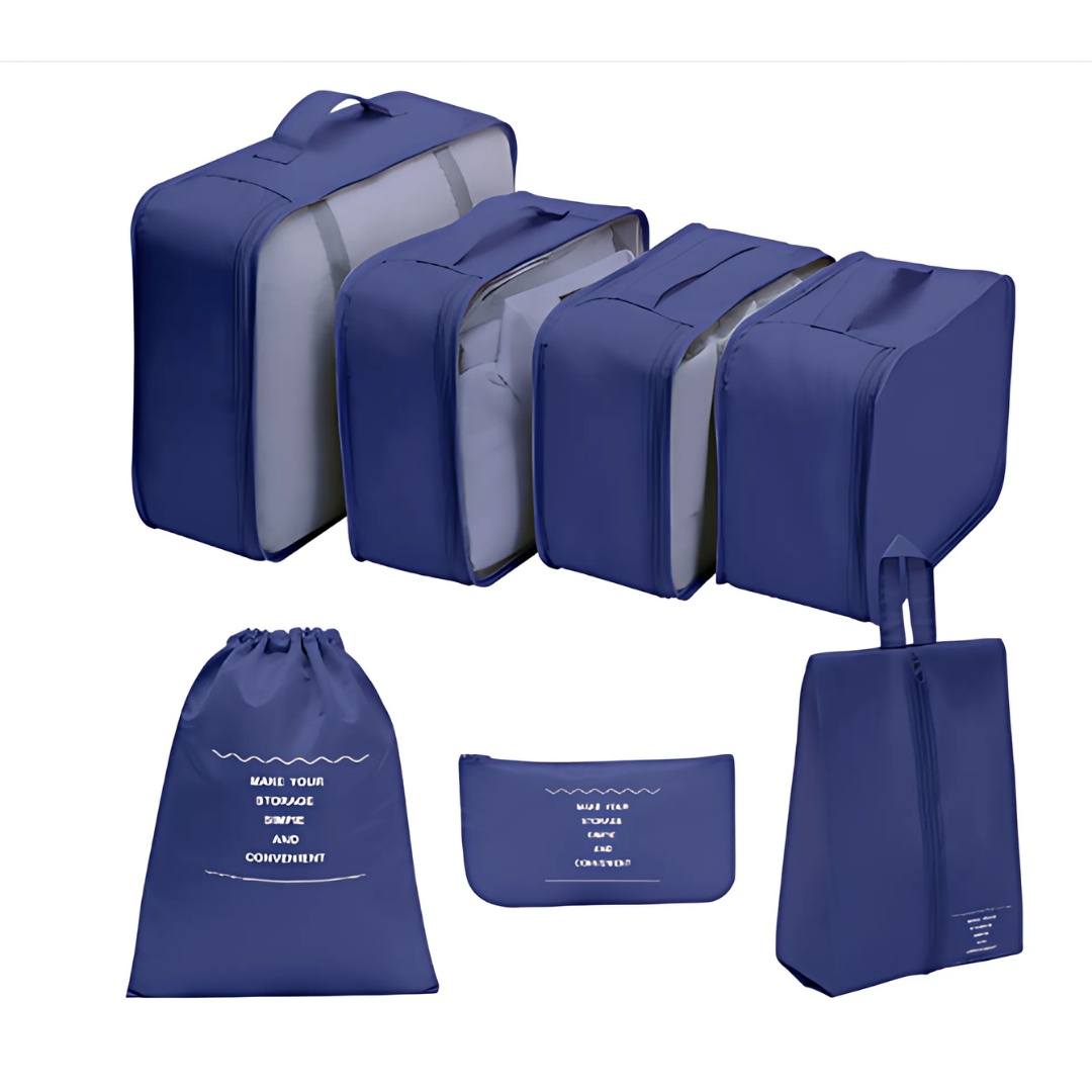 TravelOrganizer° Waterproof Set: Slimme En Overzichtelijke Reistas Organizers