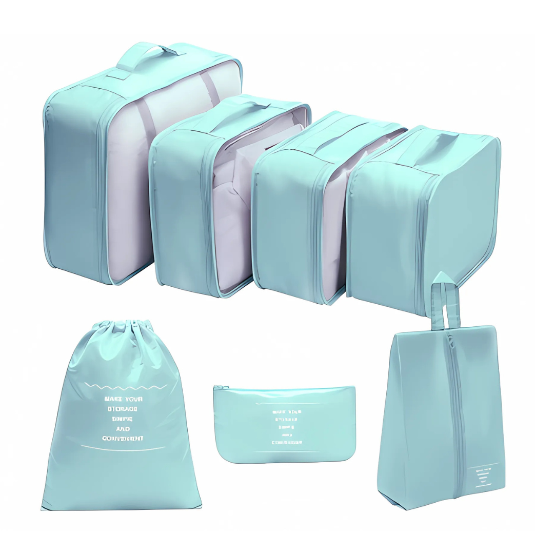 TravelOrganizer° Waterproof Set: Slimme En Overzichtelijke Reistas Organizers