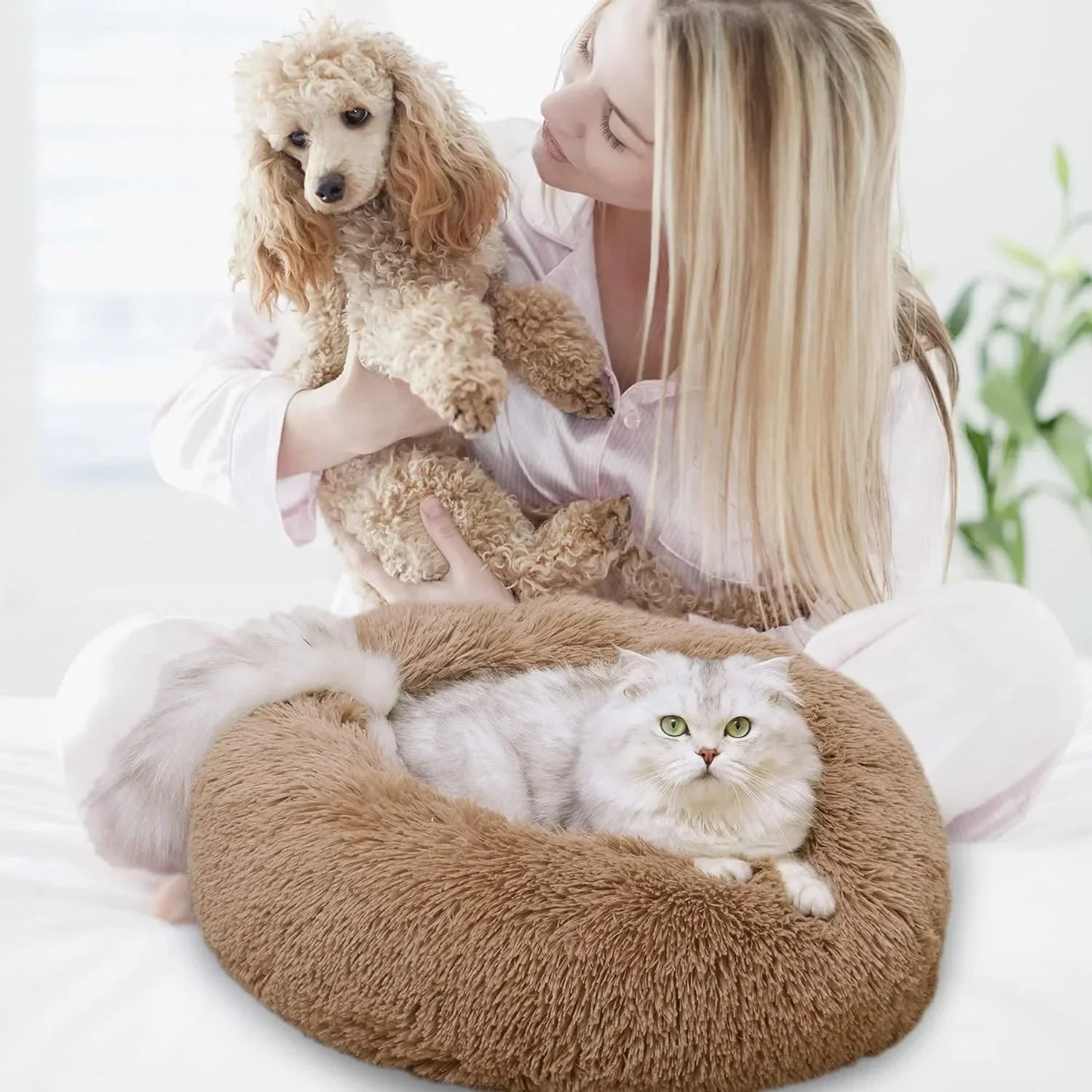 Pettly™ FurryBed: Comfortabel En Kalmerende Bed Voor Huisdieren