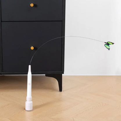 Pettly™ DancingButterfly: Werkt Op Batterijen Interactief Speels Dansend Vlinder Voor Katten