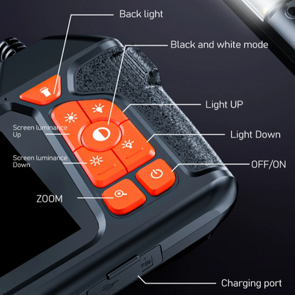 InspectaVision™ – Flexibele Inspectiecamera met LED & HD-weergave