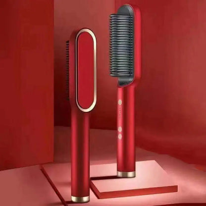 Glow ® CeramicBrush- Haar Stijltang en Kruller Borstel