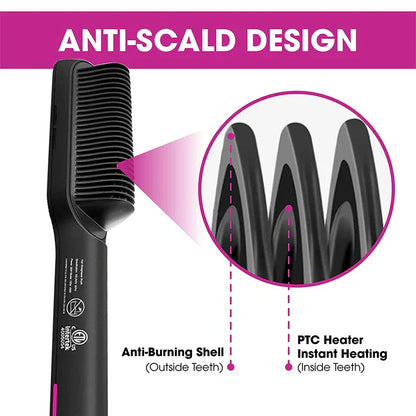 Glow ® CeramicBrush- Haar Stijltang en Kruller Borstel