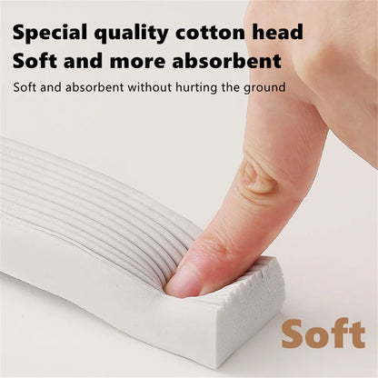 SqueezeClean MiniMop™ – Super Absorberende Compacte Dweil voor Kleine Ruimtes