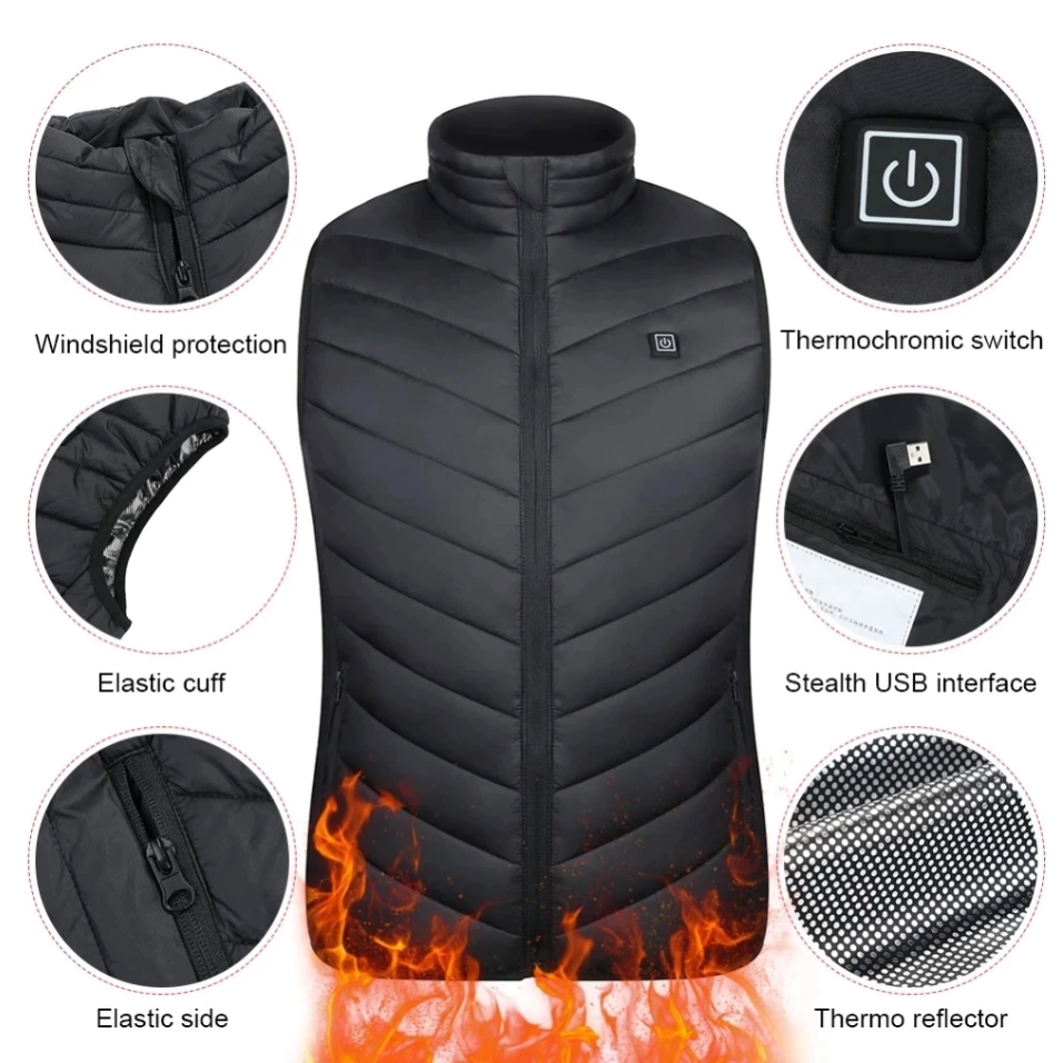 HeatCore™ BodyWarmer - Slim Verwarmd Vest