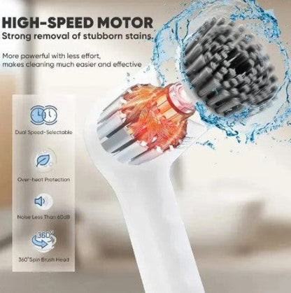 CleanPro™ MagicBrush: Oplaadbaar Elektrisch Schoonmaken Borstel