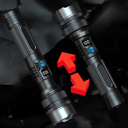 Lumera™ AdjustableFlashlight: Ultraheldere Oplaadbare Zaklamp Met Verstelbare Bundel