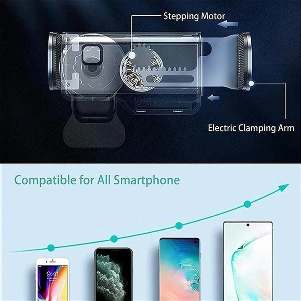 DriveMate™ PhoneClamp: Automatische Klem Dashboard & Ventilatierooster