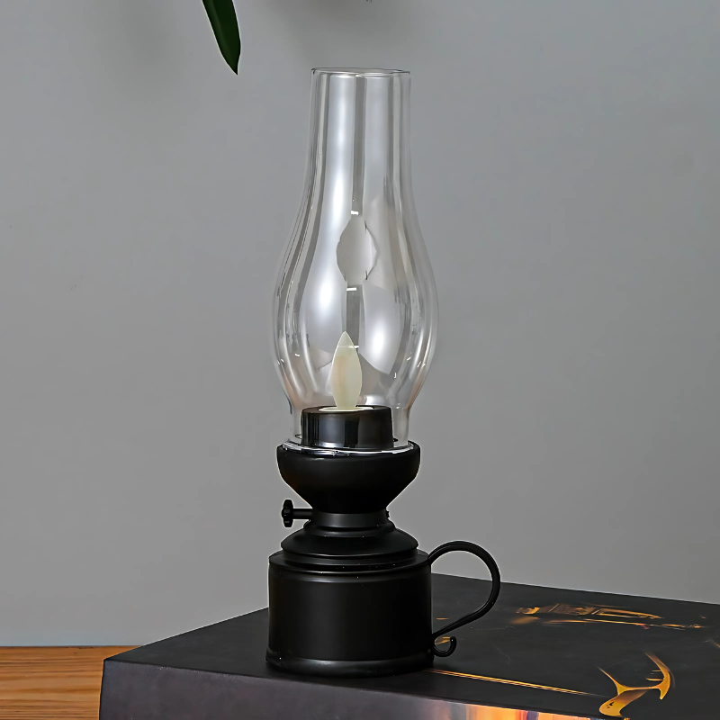 Lumera™ VintageLamp  Vintage LED Kerosine Lamp Met Flikkerend Vlam