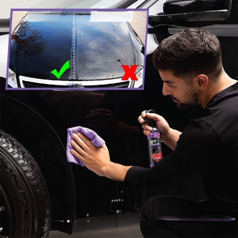 Cleaner Pro° CarSpray – 3-in-1 Waterloze Auto Coating & Polish Spray