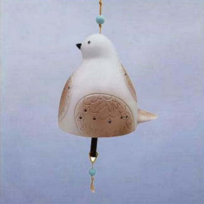 BirdChime™ – Handgemaakte Natuurklok met Vogelzang voor Balkon & Tuin