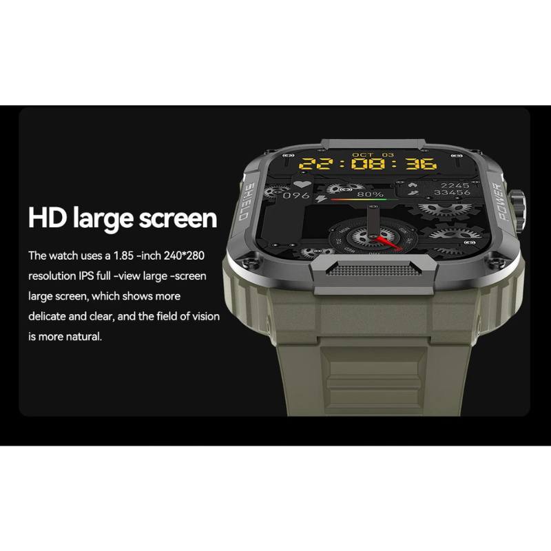 ATLAS Pro - Perfectionist Militair Slim Horloge