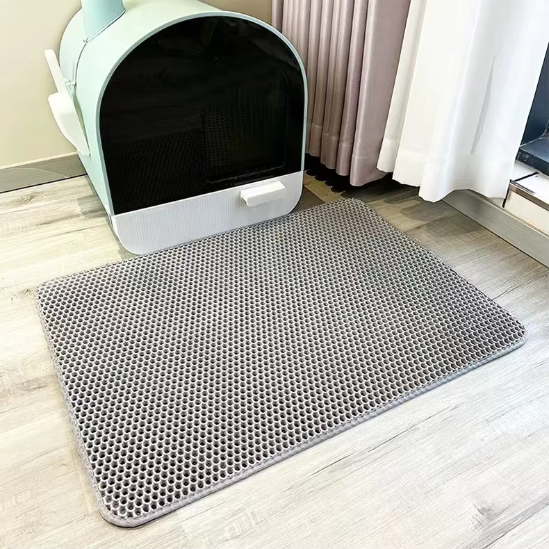 Pettly™ LitterMat – Hygiënische Anti-Verspreiding Kattenbak Mat