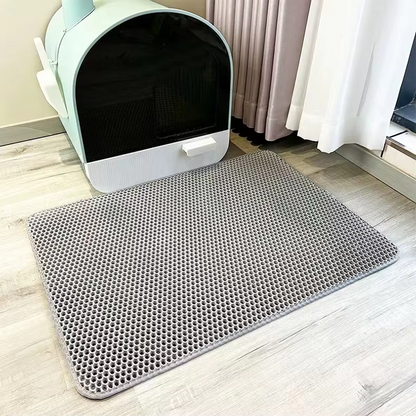 Pettly™ LitterMat – Hygiënische Anti-Verspreiding Kattenbak Mat