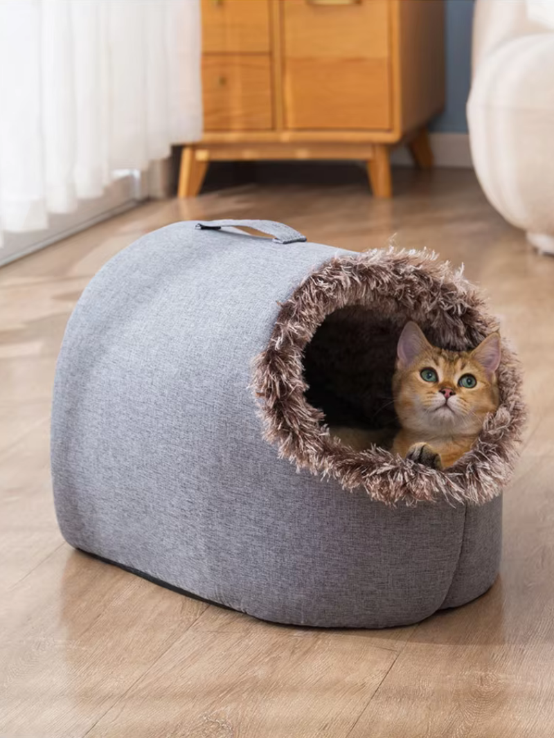Pettly™ CozyCat – Warm en Gezellig Nest Voor Katten