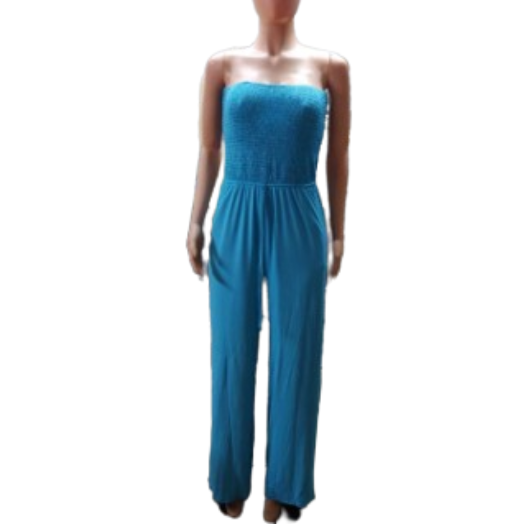 Luvine™ PureTube Jumpsuit: Buis Bovenkant Effen Kleur Jumpsuit