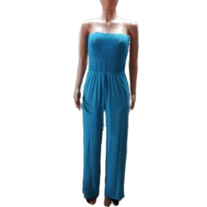 Luvine™ PureTube Jumpsuit: Buis Bovenkant Effen Kleur Jumpsuit