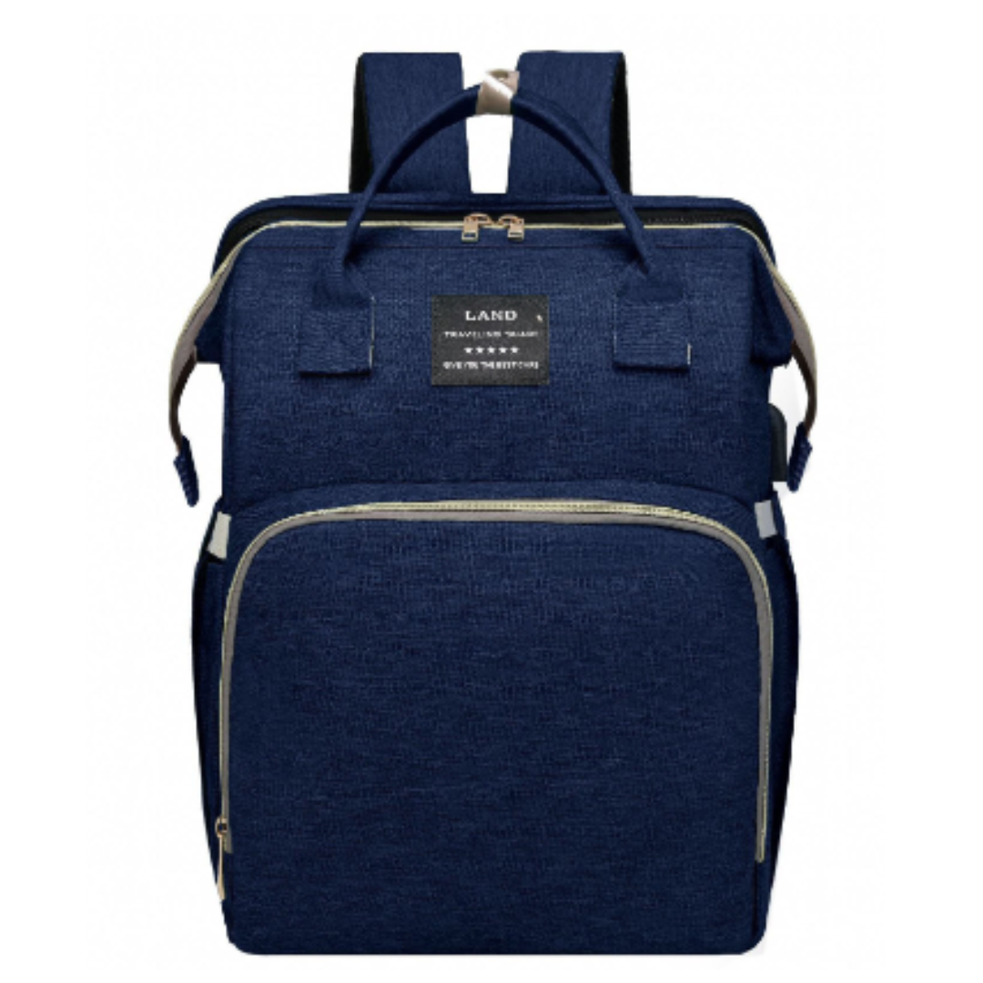 ParentGo™ MommyBag – Multifunctionele Luiertas met Opvouwbaar Wiegje