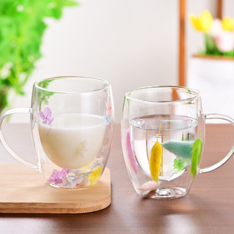ThermoGlass™ Mug – Dubbelwandige Isolatie voor Warm & Koud Drinken