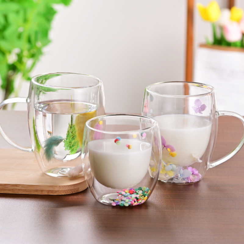 ThermoGlass™ Mug – Dubbelwandige Isolatie voor Warm & Koud Drinken