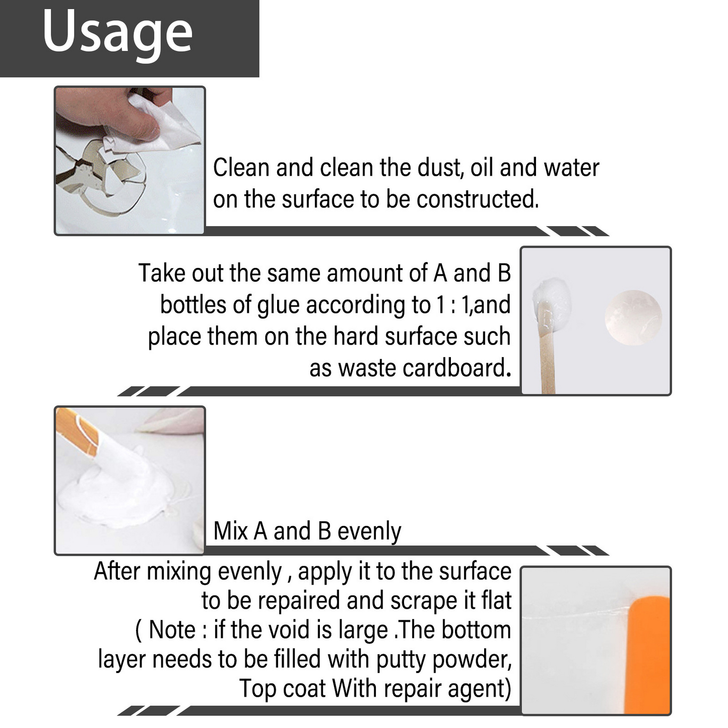 FixMate™ CeramicPaste – Keramisch Tegel Reparatie Plakken Set