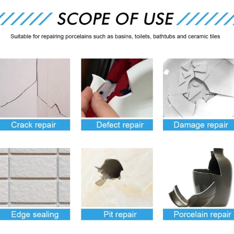 FixMate™ CeramicPaste – Keramisch Tegel Reparatie Plakken Set
