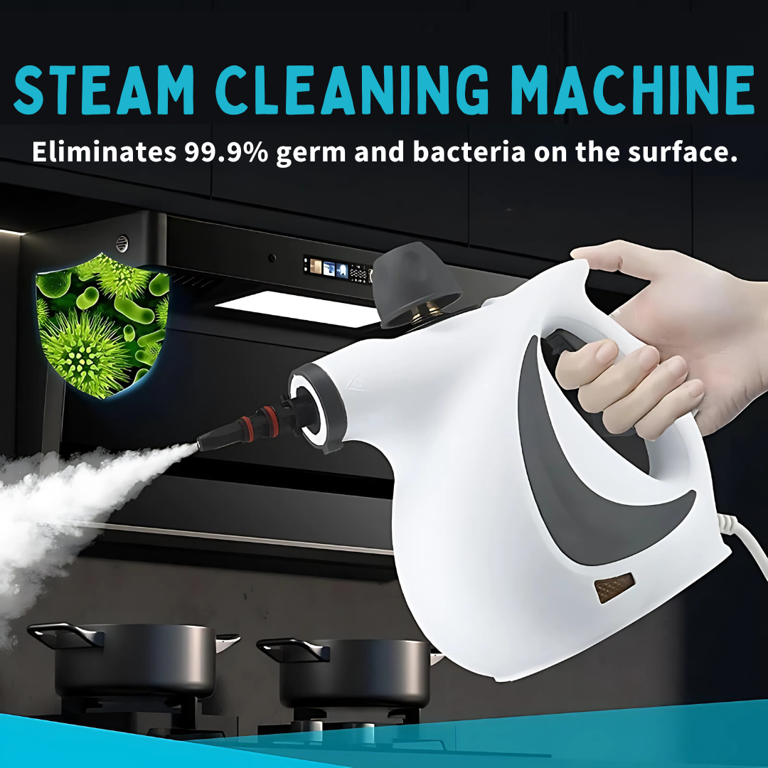 CleanPro™ PowerSteam – Multifunctionele Thuis Stoomreiniger Set