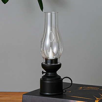 Lumera™ VintageLamp  Vintage LED Kerosine Lamp Met Flikkerend Vlam