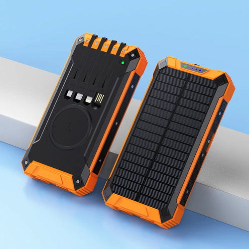 Solarix™ PowerBank – Draagbare Zonne-energie Draadloze Powerbank