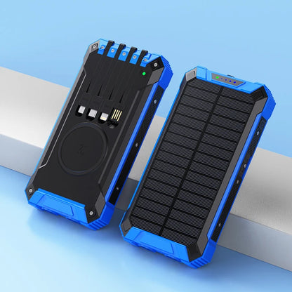 Solarix™ PowerBank – Draagbare Zonne-energie Draadloze Powerbank
