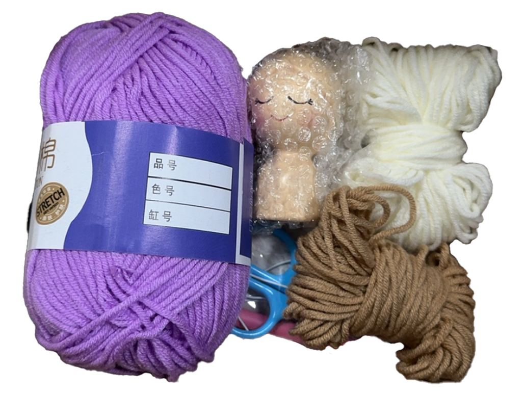 AngelCrochet Kit™ – Charmant DIY Haak Ornament voor Warm Sfeerdecor