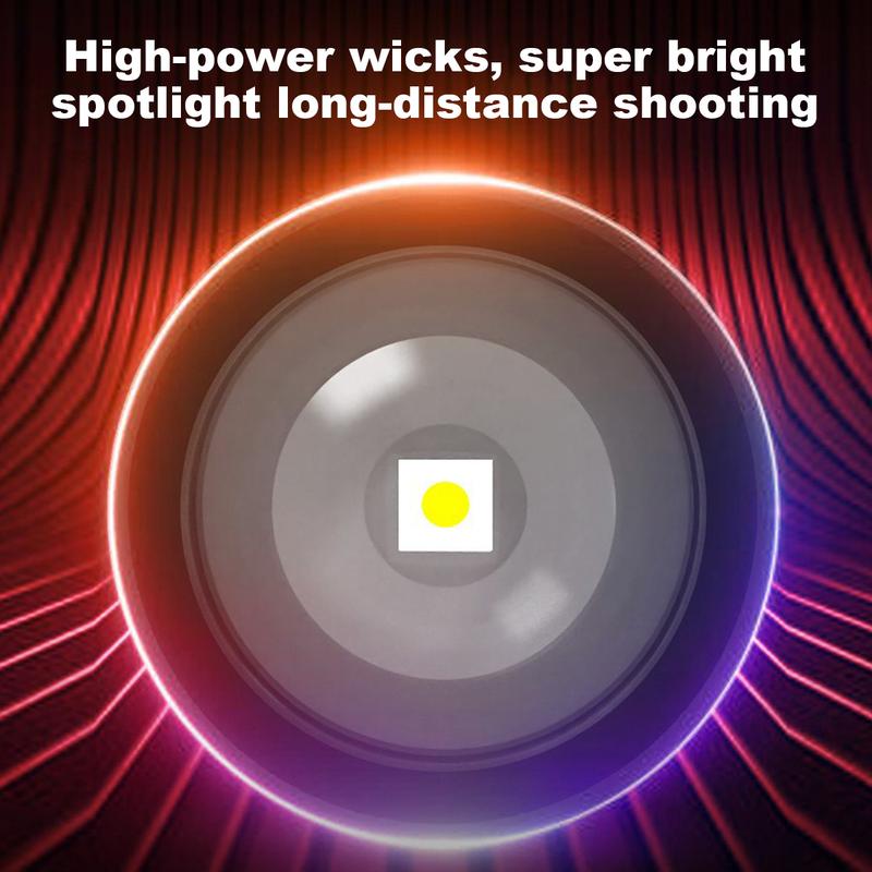 Lumera™ AdjustableFlashlight: Ultraheldere Oplaadbare Zaklamp Met Verstelbare Bundel