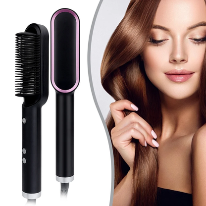 Glow ® CeramicBrush- Haar Stijltang en Kruller Borstel