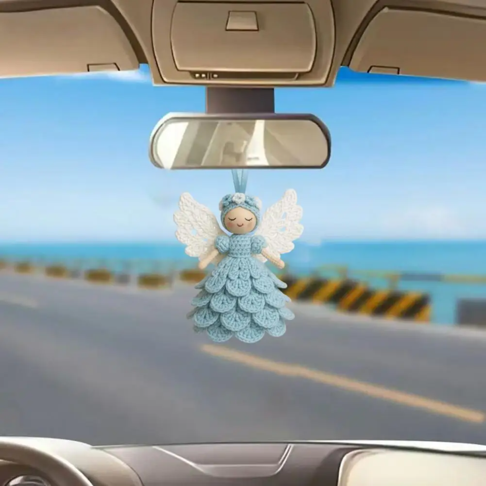 AngelCrochet Kit™ – Charmant DIY Haak Ornament voor Warm Sfeerdecor