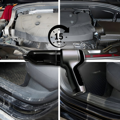 CleanPro™ AutoVac – Krachtige Draagbare Accu Stofzuiger voor Moeilijke Hoekjes