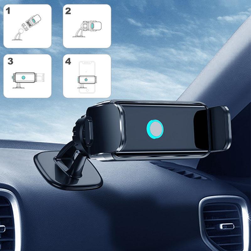 DriveMate™ PhoneClamp: Automatische Klem Dashboard & Ventilatierooster