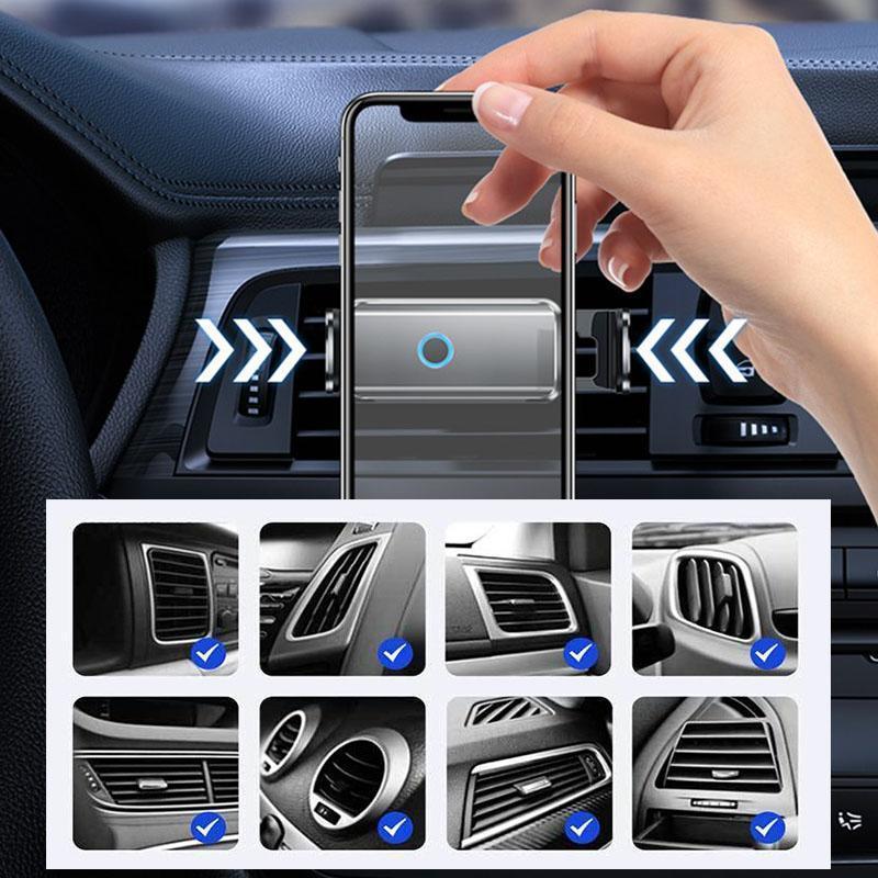 DriveMate™ PhoneClamp: Automatische Klem Dashboard & Ventilatierooster