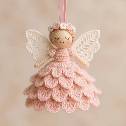 AngelCrochet Kit™ – Charmant DIY Haak Ornament voor Warm Sfeerdecor