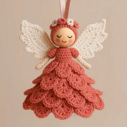 AngelCrochet Kit™ – Charmant DIY Haak Ornament voor Warm Sfeerdecor